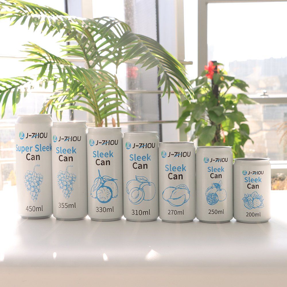 Sleek Aluminum Cans