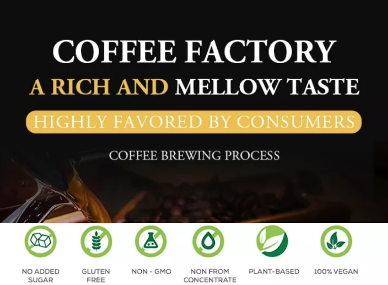 coffee factory a rich and mellow taste coffee factory a rich and mellow taste
