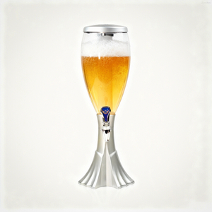 Wholesale SD298 3L Beer Tower with Ice Tube | Custom Logo Tabletop Dispenser for Bars