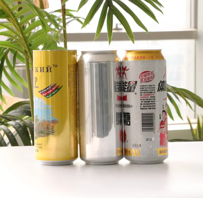 Wholesale 500ml Energy Soft Drinks Juice Beverage Beer Custom Printed Aluminum Cans 