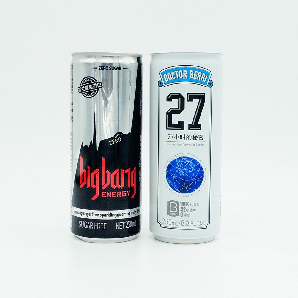 energy drinks customization options