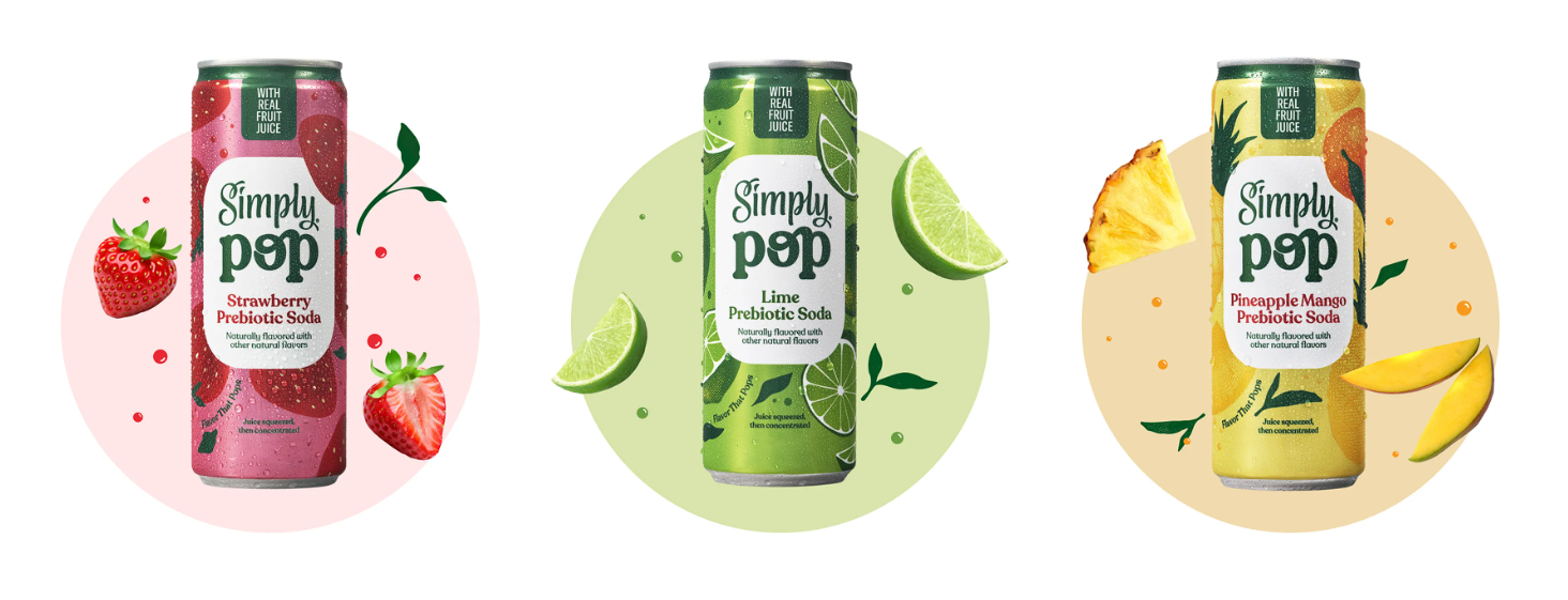Simply&reg; Pop Prebiotic Soda