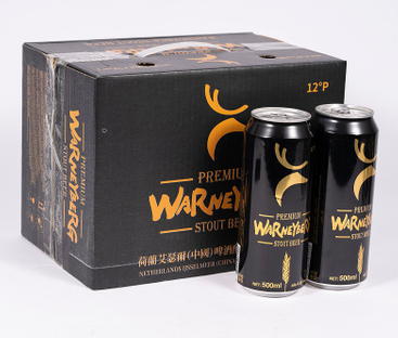 500 Ml Canned Extra Strong Stout Dark Beer With High Alcohol Content