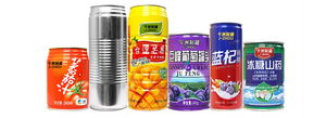 Wholesale Food Grade Recyclable Tea Milk Soft Drink Beverage Packaging Round Empty Tin Can with Lids