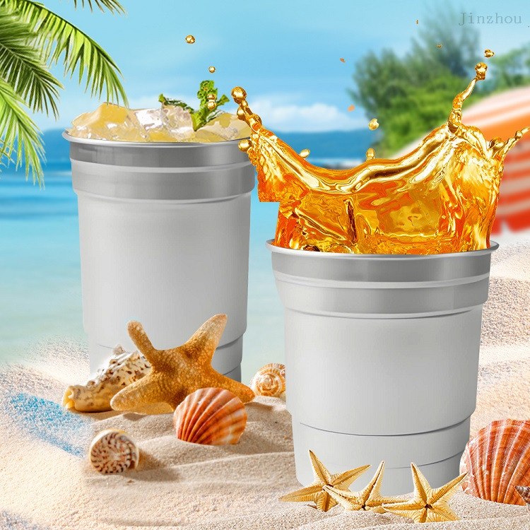 350ml 500ml Bulk Aluminum Cups Wholesale Custom 