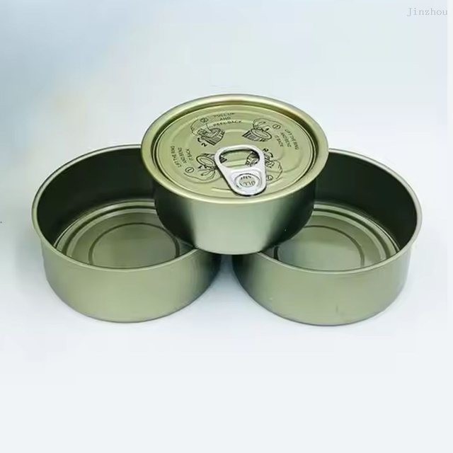 Bulk Empty Lidded Metal Tins (85g, 95g, 175g) for Fish, Meat & Food Canning
