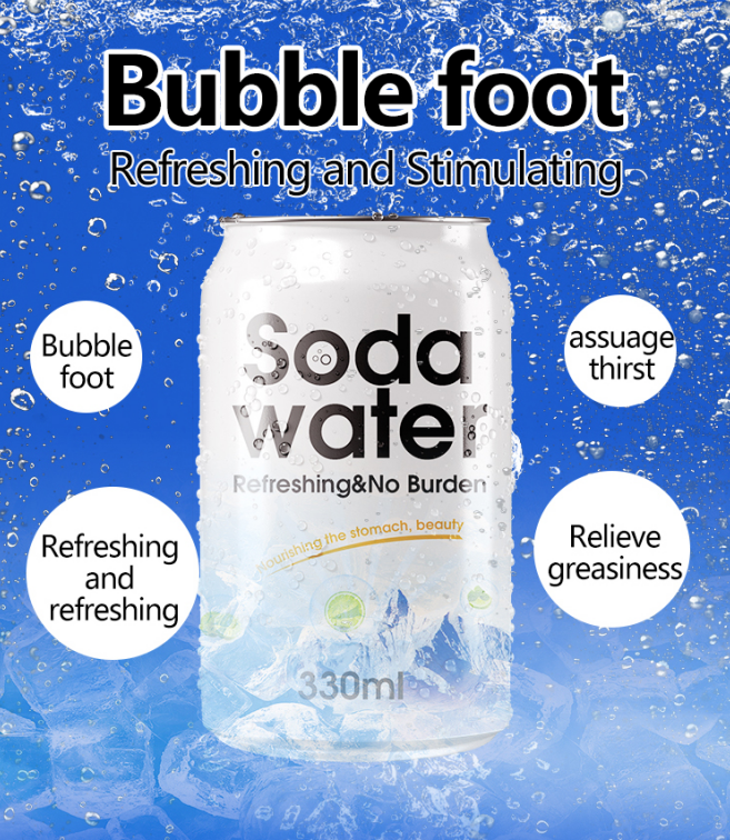 Bubble Foot soda water