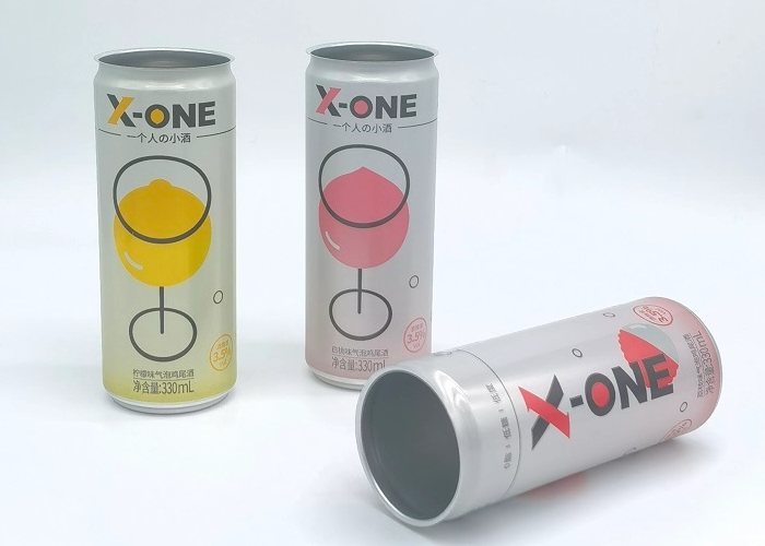 Sleek Aluminum Beer Can