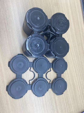 Pasadyang 6 Pack nga serbesa nga inumen ket mabalin nga agiggem ti clip handle ring carrier