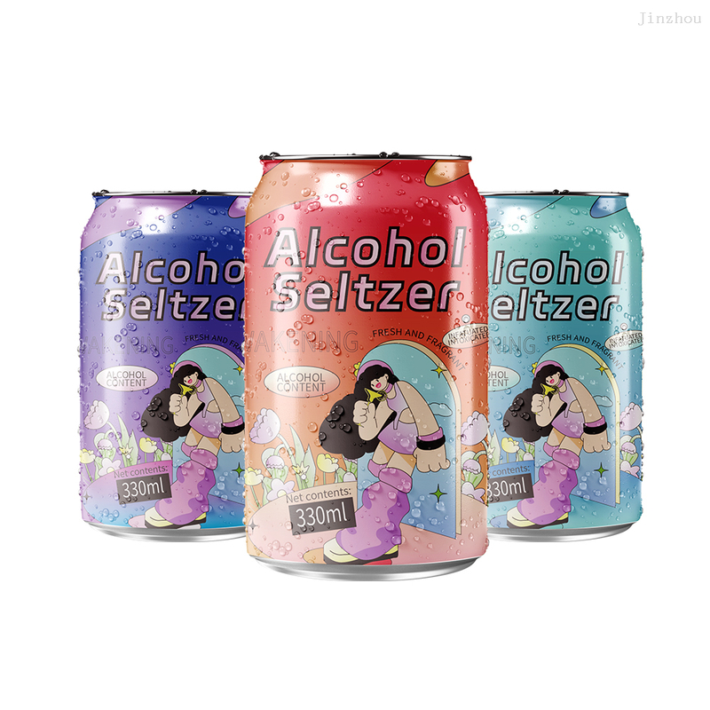 批发工厂OEM私人售出的热带清爽味道果汁果汁味罐头硬塞尔鸡尾酒饮料与vokda Wisky