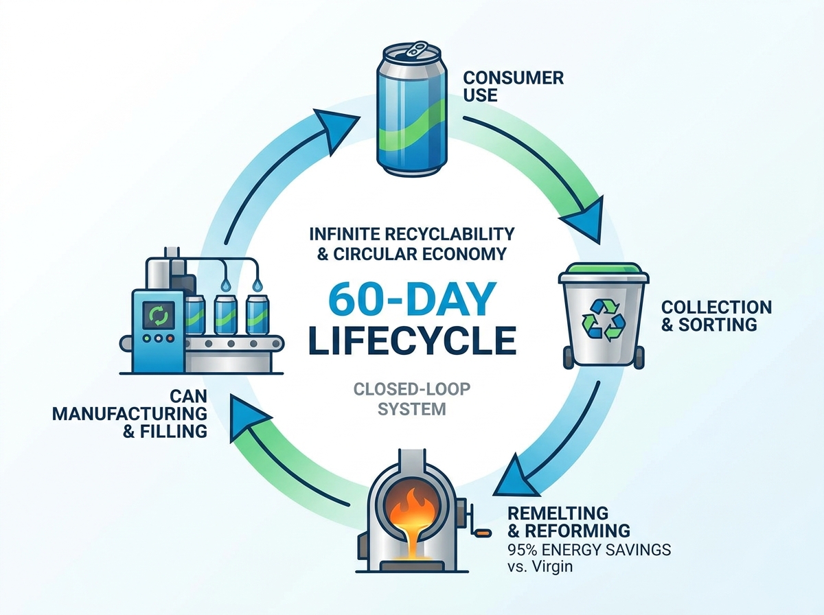 Commercial beverage packaging production line